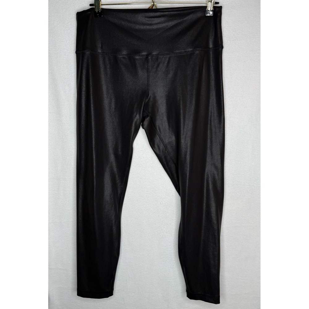 Lululemon Wunder Train High Rise Tight 25 Radiate Foil Black Women's Sz 14
